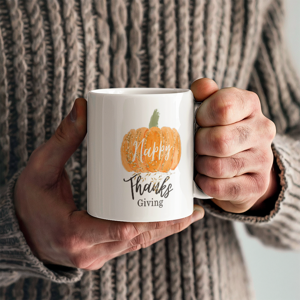 Thanksgiving | custom-made ceramic mug