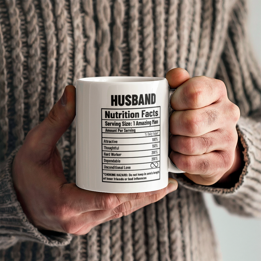 For Husband | custom-made ceramic mug