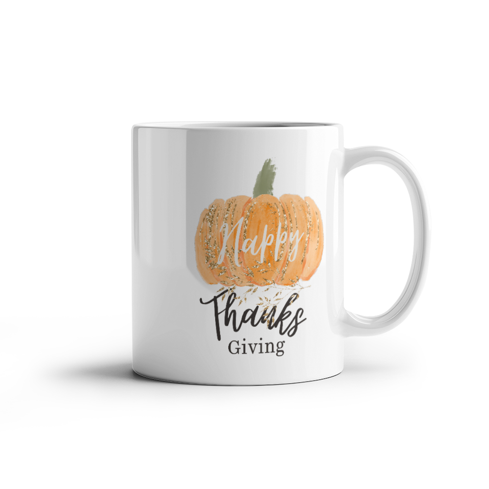 Thanksgiving | custom-made ceramic mug