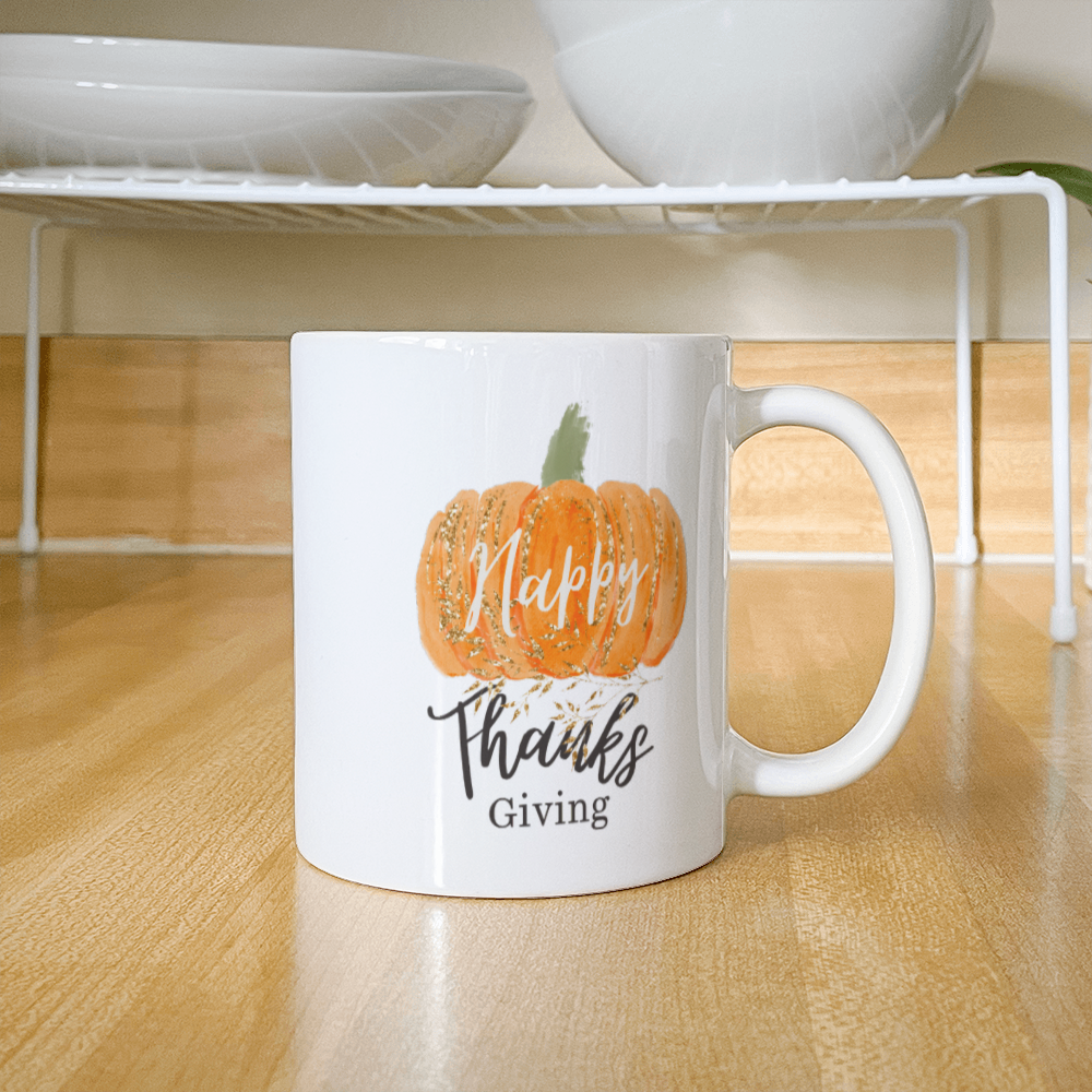 Thanksgiving | custom-made ceramic mug