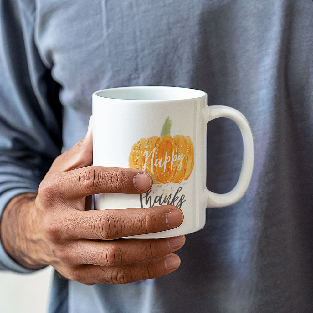 Thanksgiving | custom-made ceramic mug