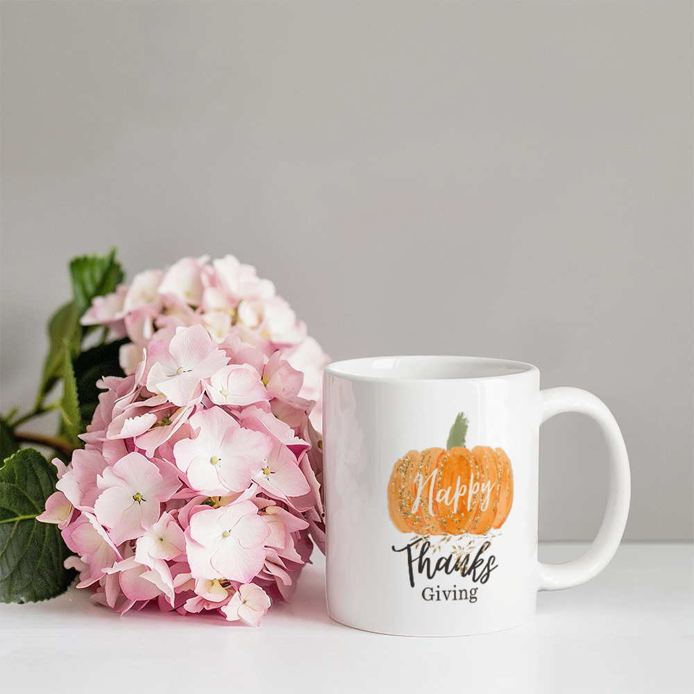 Thanksgiving | custom-made ceramic mug