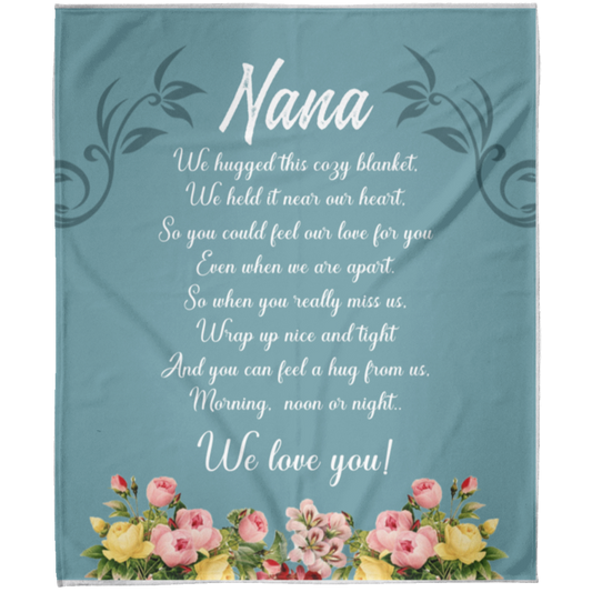 For Nana | FLM Arctic Fleece Blanket 50x60