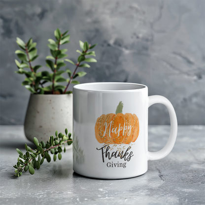 Thanksgiving | custom-made ceramic mug