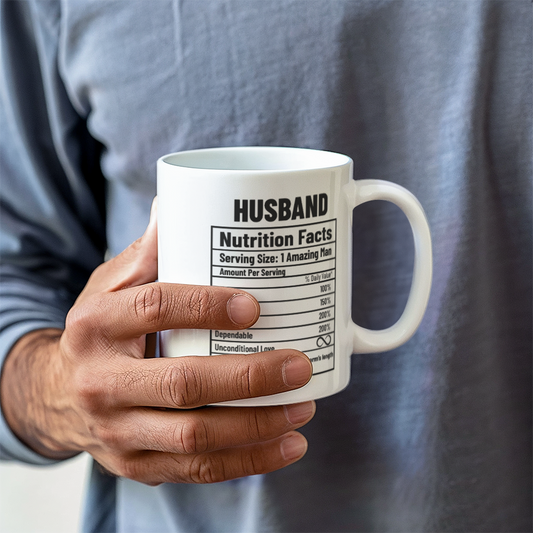 For Husband | custom-made ceramic mug