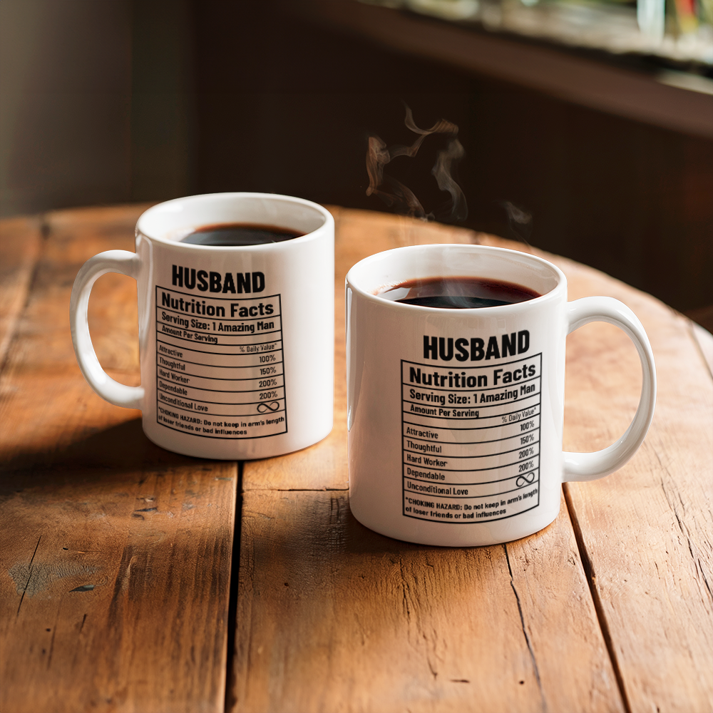 For Husband | custom-made ceramic mug