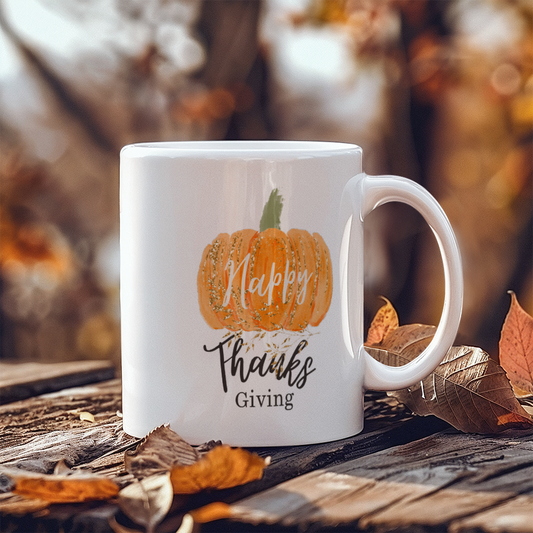 Thanksgiving | custom-made ceramic mug