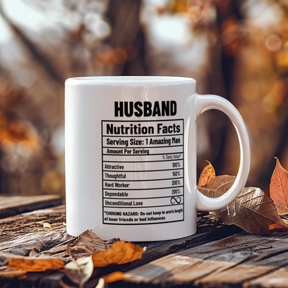 For Husband | custom-made ceramic mug