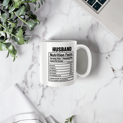 For Husband | custom-made ceramic mug