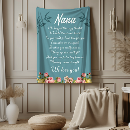 For Nana | FLM Arctic Fleece Blanket 50x60